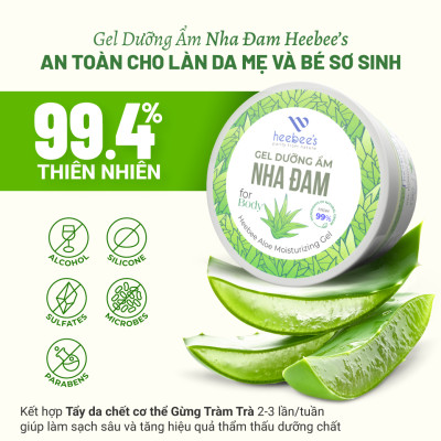 Gel Dưỡng Ẩm Thuần Chay Nha Đam Heebee