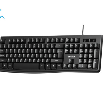 Bàn phím văn phòng có dây Aula AK105 - Hàng Chính Hãng