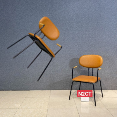 Ghế ngồi phòng ăn Juno Sofa N2CT chân sắt 53 x 53 x 88 cm