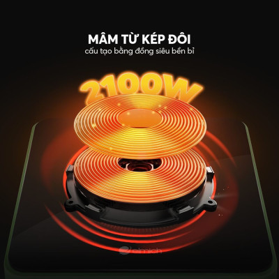 Bếp điện từ Elmich ICE 3879 - Hàng Chính Hãng