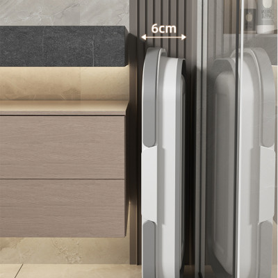 Chậu Gấp Gọn Tiện Lợi Giặt Cây Lau Nhà Chùi Kính Xô Đựng Nước Gấp Gọn Đa Năng Có Bánh Xe Dung Tích 12L