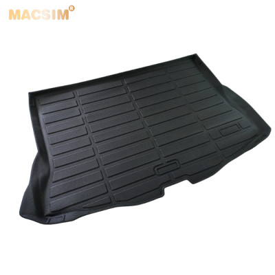 Thảm lót cốp xe ô tô Toyota Raize 2022-2024+ nhãn hiệu Macsim chất liệu TPE cao cấp màu đen