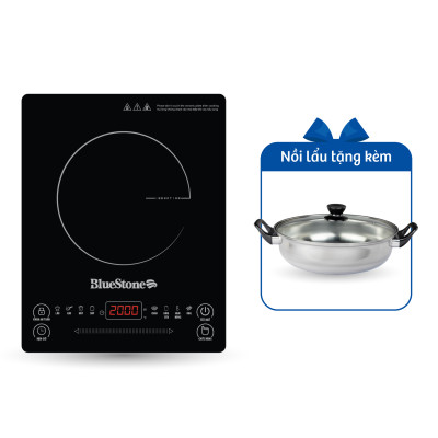 Bếp Từ Đơn BlueStone ICB-6619 2000W - Hàng Chính Hãng