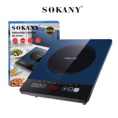 Bếp điện từ CẢM ỨNG SOKANY SK-07048 công suất 2200W, bếp từ đơn đa năng với 8 chế độ nấu - HÀNG CHÍNH HÃNG