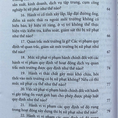 Hỏi - Đáp Về Xử Phạt Vi Phạm Hành Chính Trong Lĩnh Vực Bảo Vệ Môi Trường