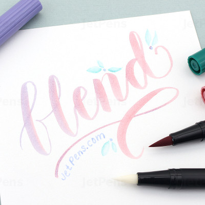 Bút lông cọ hai đầu Tombow ABT Dual Brush Pen - Brush/ Bullet - Cool Gray 3 (N75)