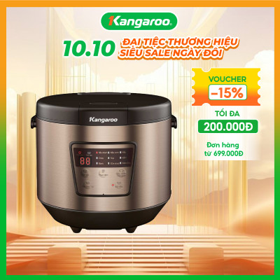 Nồi cơm điện tử Kangaroo 1.8 lít KG18DR7 - Hàng chính hãng