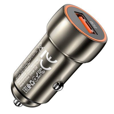 [Quà tặng không bán]Tẩu sạc nhanh hoco 20w trên ô tô Z46, 1 cổng USB PD20W QC3.0