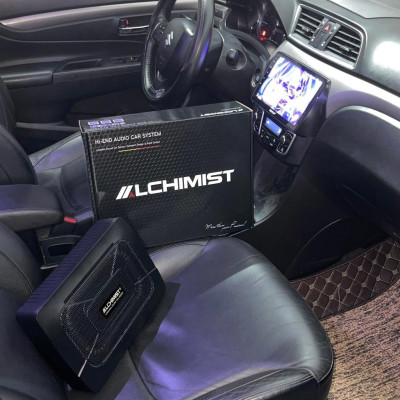 Sub gầm ghế ALCHIMIST AS801 Ô tô, Loa siêu trầm xe hơi, Loa Sup điện Bass 10 Inch 600w vỏ kim loại