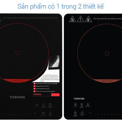 Bếp từ Toshiba IC-20S1PV, Công suất 2000W, tặng kèm nồi lẩu - Hàng chính hãng