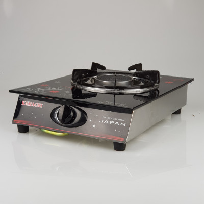 Bếp ga đơn hồng ngoại mặt kiếng cường lực KAMACHI, giao mẫu ngẫu nhiên-Hàng chính hãng