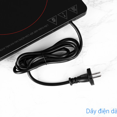 Bếp từ Toshiba IC-20S1PV, Công suất 2000W, tặng kèm nồi lẩu - Hàng chính hãng