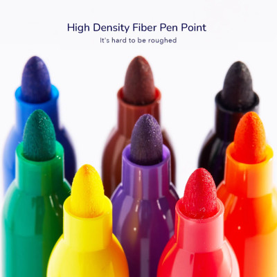 Hộp 8 Cây Bút Lông Màu Viết Bảng Đa Năng Cao Cấp An Toàn Cho Trẻ – Mideer Little Artist Whiteboard Marker