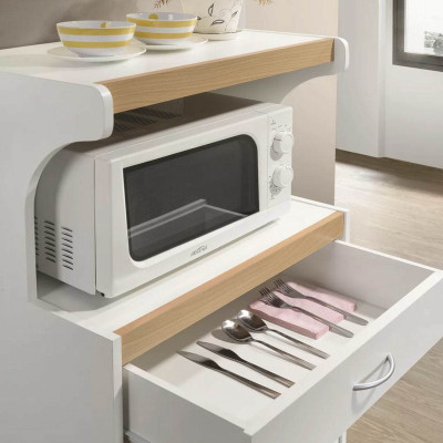 Tủ phòng ăn bằng gỗ kiểu dáng nhỏ gọn SMLIFE Ducie