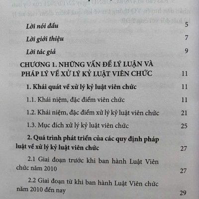 Xử Lý Kỷ Luật Viên Chức - Lý Luận Và Thực Tiễn