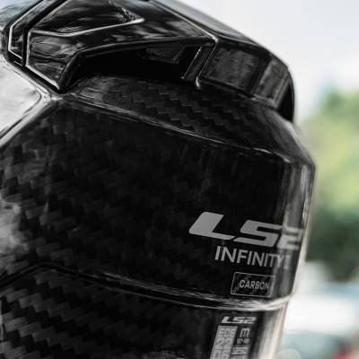 Mũ Bảo Hiểm 3/4 Hai Kính LS2 OF603 Infinity II Carbon