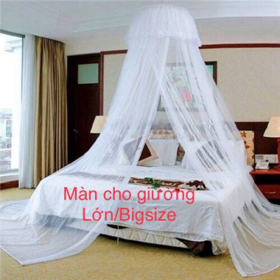 Màn Tròn Công Chúa - Cao Cấp Mộc Miên ( Hình thật )