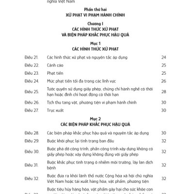 Sách - Luật Xử Lý Vi Phạm Hành Chính (Sửa đổi, bổ sung năm 2020) - ndbooks