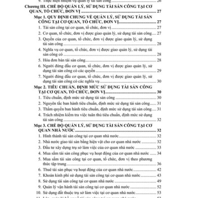 Sách Chỉ Dẫn Áp Dụng Luật Quản Lý, Sử Dụng Tài Sản Công sđ, bs 2024 – Chế Độ Quản Lý, Sử Dụng tài Sản Công - V2554T