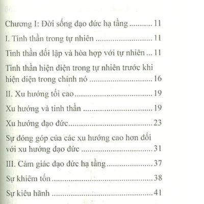 Các Mức Độ Của Đời Sống Đạo Đức
