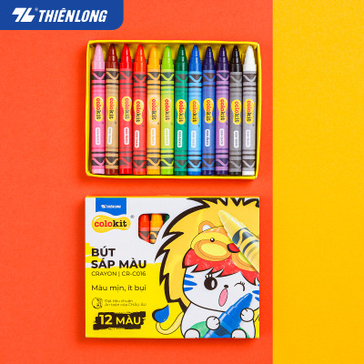 Bút sáp màu Thiên Long Colokit CR-C016 - 12 màu