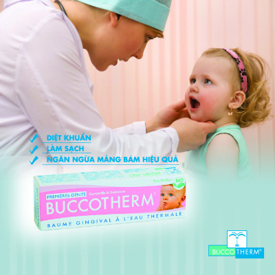 Gel đánh răng hữu cơ cho bé Buccotherm (từ sơ sinh) - 50ml