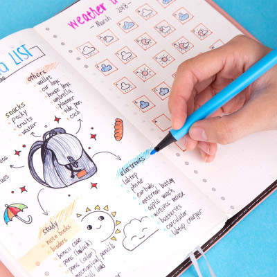 Bút màu nước (hộp ống) Deli - 12 màu/18 màu/24 màu/36 màu - 1 hộp - EC10506/EC10516/EC10526/EC10536