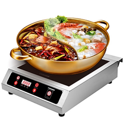 Bếp Điện Từ Đơn Công Nghiệp Tiross TS8042 - 3500W - Phù Hợp Cho Quán - Nhà Hàng - Khách Sạn - Hàng Chính Hãng