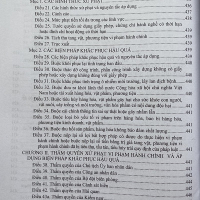 Thủ Tục Xử Phạt Vi Phạm Hành Chính Và Thi Hành Quyết Định Xử Phạt Vi Phạm Hành Chính