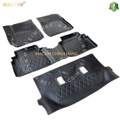 Thảm lót sàn xe ô tô Hyundai Stargazer 2023+(sd) Nhãn hiệu Macsim chất liệu nhựa TPE cao cấp màu đen