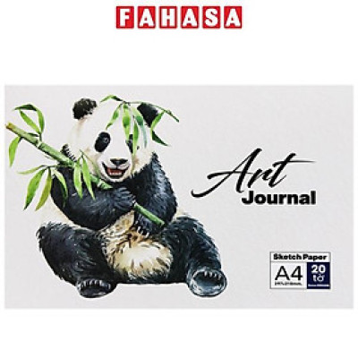 Tập Vẽ Art Journal A4 - 40 Trang 220gsm - The Sun - Panda