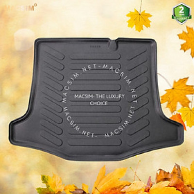 Thảm lót cốp ô tô nhựa TPU Ford Focus 2 Sedan 2005-2011 Nhãn hiệu Macsim