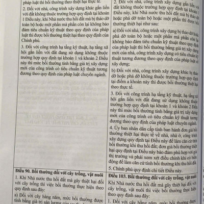 So Sánh Luật Đất Đai  năm 2013 và năm 2024