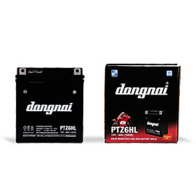 Ắc Quy Đồng Nai PINACO PTZ6HL (12V-6Ah)- BH 6 tháng