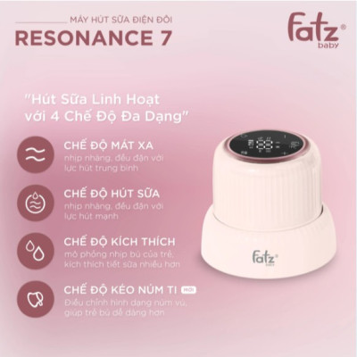 Máy hút sữa điện đôi Fatz baby Resonance 7- FB1176MB