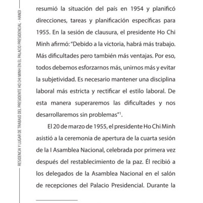 Residencia y lugar de trabajo del presidente  Ho Chi Minh en el Palacio Presidencial - Hanoi