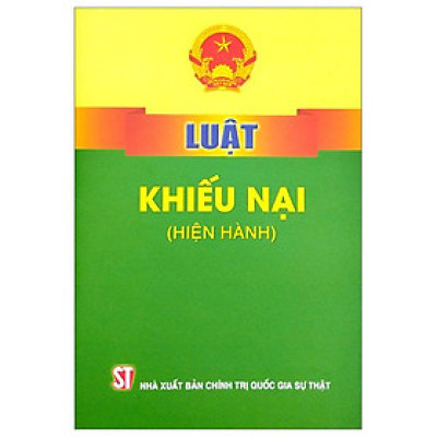 Luật Khiếu Nại (Hiện Hành)