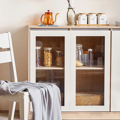 Tủ Bếp Gỗ Công Nghiệp Cao Cấp Với Thiết Kế Hiện Đại Cửa Mở Tiện Lợi TB-18