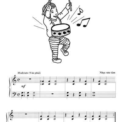 Piano Cho Thiếu Nhi - Tuyển Tập 220 Tiểu Phẩm Nổi Tiếng - Phần 1