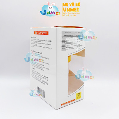 Bình sữa PP Wesser cổ rộng 180ml
