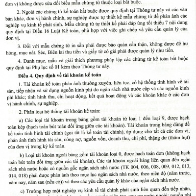 Chế Độ Kế Toán Đơn Vị Hành Chính Sự Nghiệp