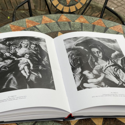 (Bìa cứng in màu) CÁC TÁC PHẨM MỸ THUẬT VỀ ĐỨC MẸ MARIA – Henri Ghéon - Truongphuongbooks