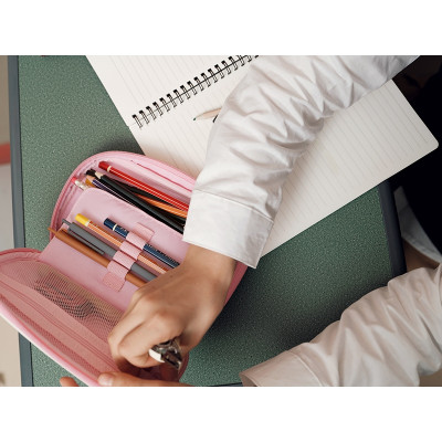 Hộp đựng bút cho bé Zoyzoii chính hãng bằng vải nhiều ngăn mã B20 - Hàng chính hãng