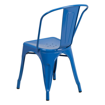 Ghế Thép Sơn Tĩnh Điện Tolix A Lavaco 3203BL - Xanh Dương