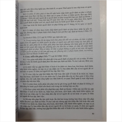 Sách Thủ Tục Xử Phạt Vi Phạm Hành Chính Và Thi Hành Quyết Định Xử Phạt Vi Phạm Hành Chính - V2101P