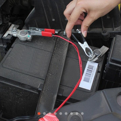 Cáp Chuyển Đổi Nguồn Từ Kẹp Acquy Sang Tẩu Sạc Ô Tô, Tẩu kẹp ắc quy tẩu cái đầu cái lấy điện bình xe hơi ô tô tiện dụng