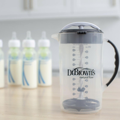[ AC235 ] Bình Trộn Sữa Công Thức Dr. Brown’s, giúp giảm thiểu lượng không khí bị trộn lẫn vào sữa ( màu đen )