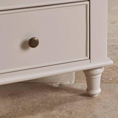 Tủ Trưng Bày 2 Cánh Kính Shay Gỗ Sồi Ibie LSD2SHAO - Trắng (90 x 42 cm)