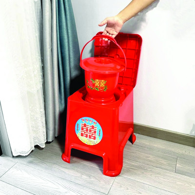 Bồn Cầu Di Động Ghế Đi Vệ Sinh Trong Nhà Chính Hãng Có Chân Đế Chống Trơn Trượt