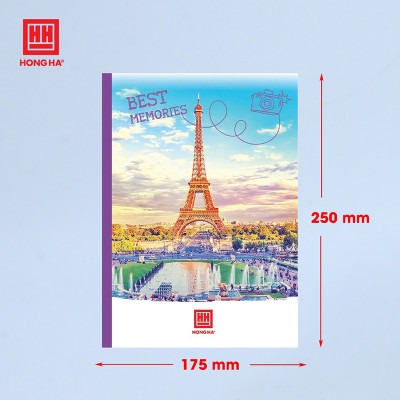 Bọc vở Ni lông cấp II Hồng Hà 175x250mm (3157) Tập 10 cái